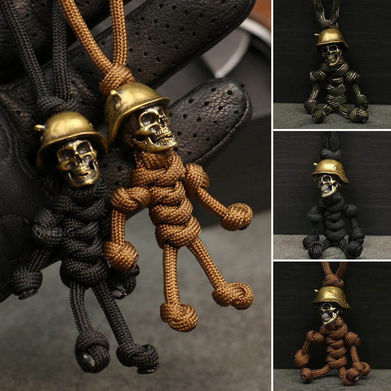 Skanto | Skeleton Soldier Paracord Nøkkelring