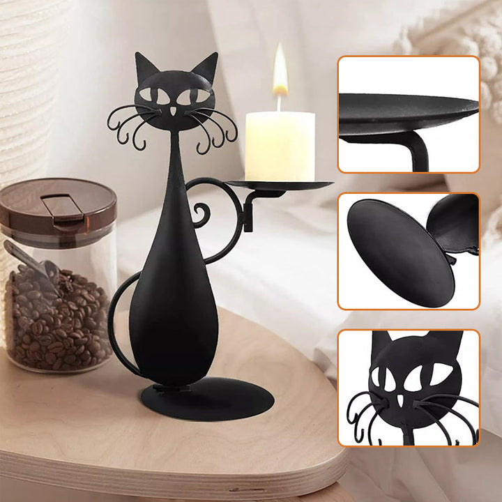 Kortholder svart katt | Skanto