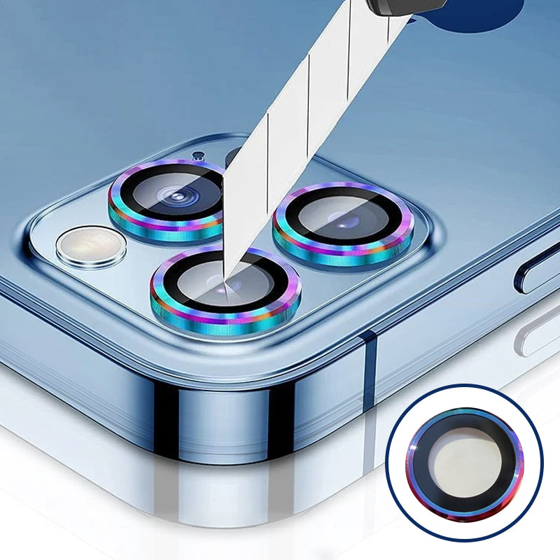 Skanto | Fargerik Safir Linsebeskytter for iPhone