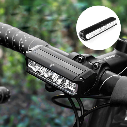Skanto | Ultra-Bright Oppladbar LED Sykkellys – 900 Lumen Sykkel Hodelykt for Nattkjøring