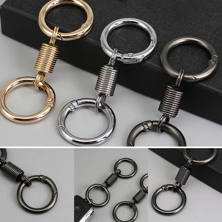 Skanto | Nordic Retro Våren Dobbel Ring Nøkkelring