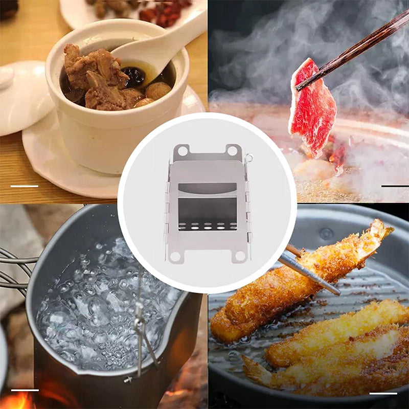 Bærbar BBQ Grill Sett | Skanto