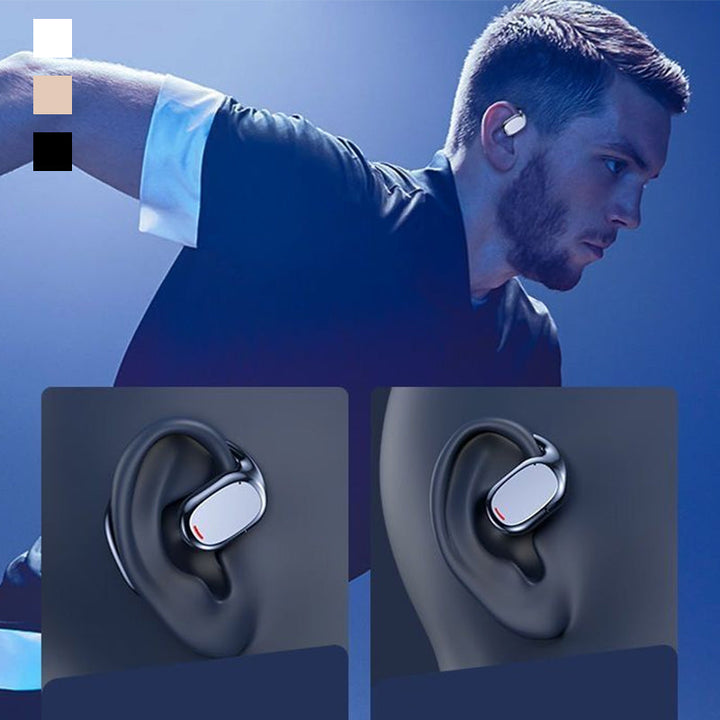 AirBeat Flex Open Ear Bluetooth Hodetelefoner – Komfortable og Sikkre Sporter | Skanto