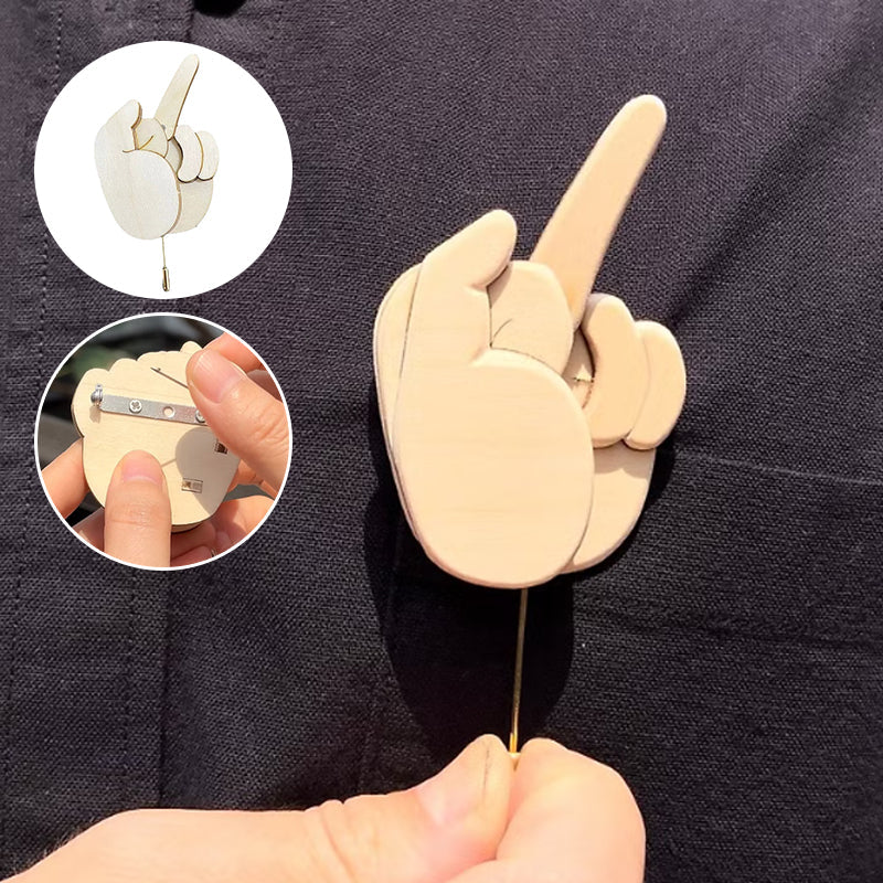 Skanto | Morsom Tre Finger Pin