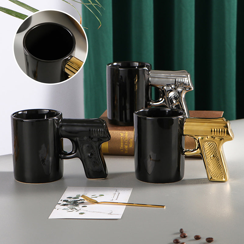 Pistol Grip Mug | Skanto