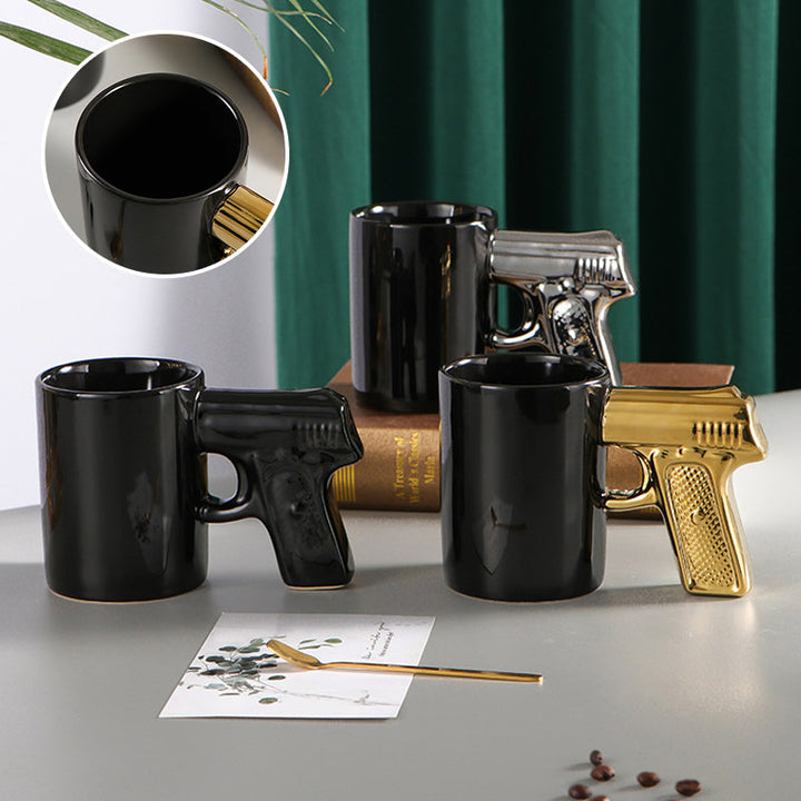 Pistol Grip Mug | Skanto