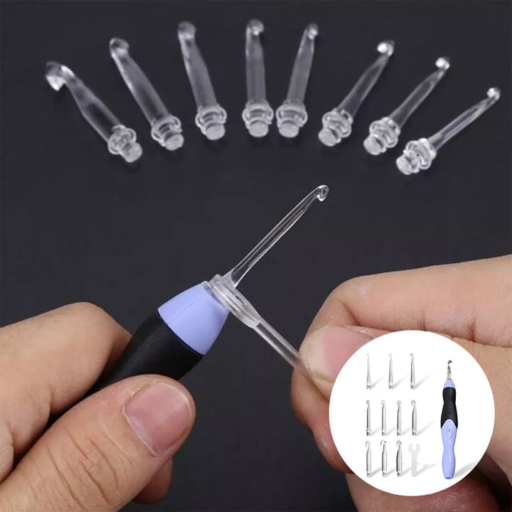 9-i-1 LED opplyst heklesystem | Skanto