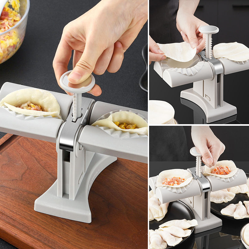 Skanto | Husholdningsdobbelhodet automatisk dumplingsformer mold