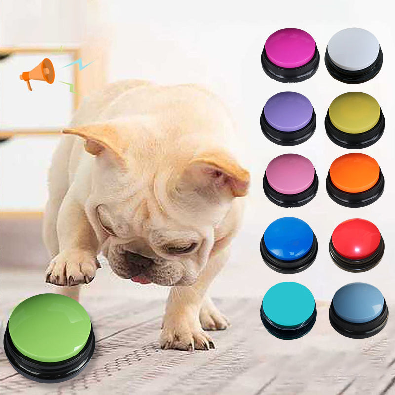 Fjernbar talende Easy Carry stemmeopptakslydknapp pet training Skanto