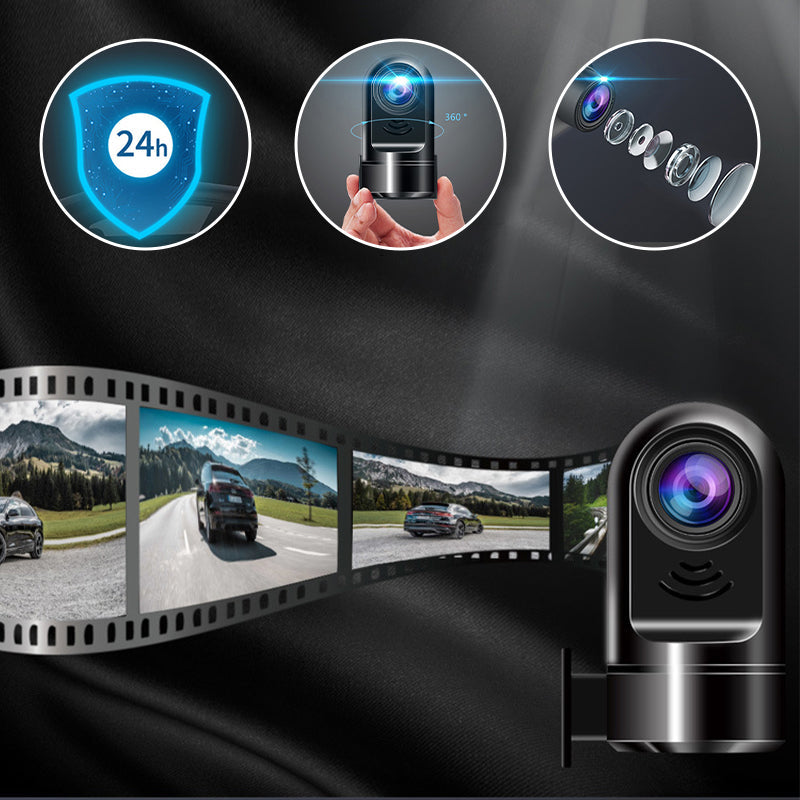 Skanto | 1080P HD Mini ADAS Dashcam med 360° roterende funksjon