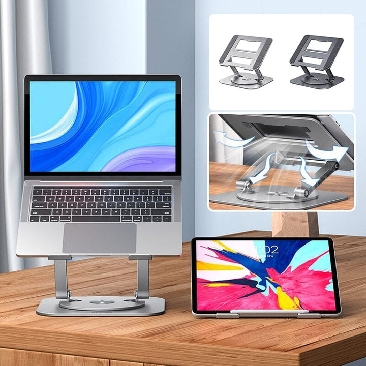 Skanto | Laptop Stativ Aluminiumlegering Roterende Ramme