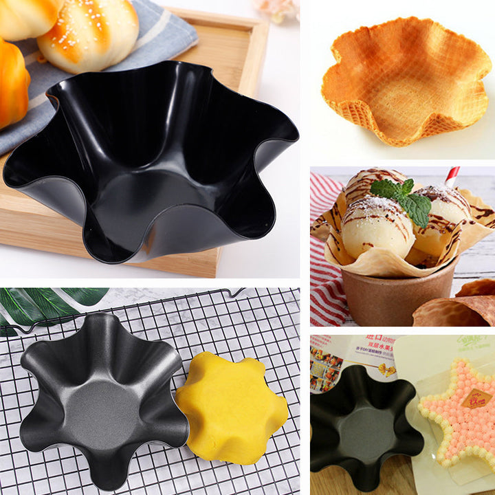 Petal Formet Karbonstål Baking Bowl | Skanto