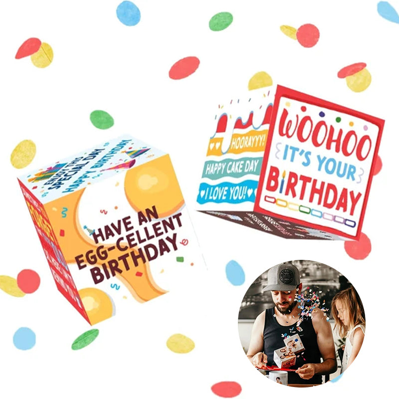 Skanto | Pop-Up Fødselsdagsoverraskelseskort 🎂🎁
