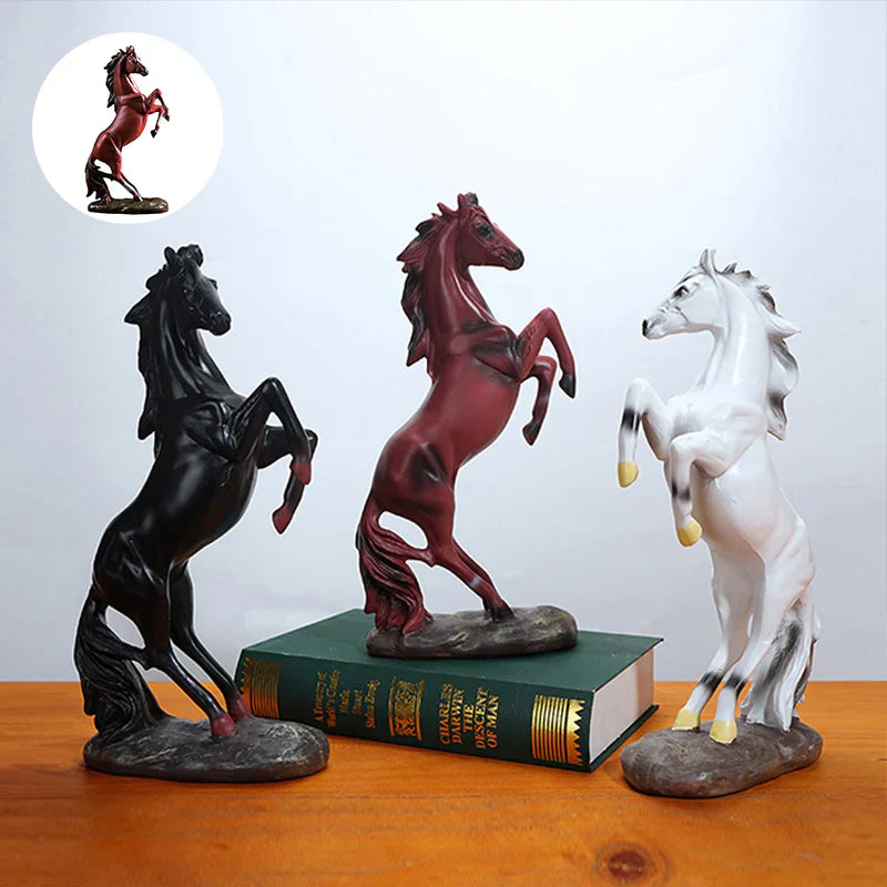 Stående Hest Ornament Skanto