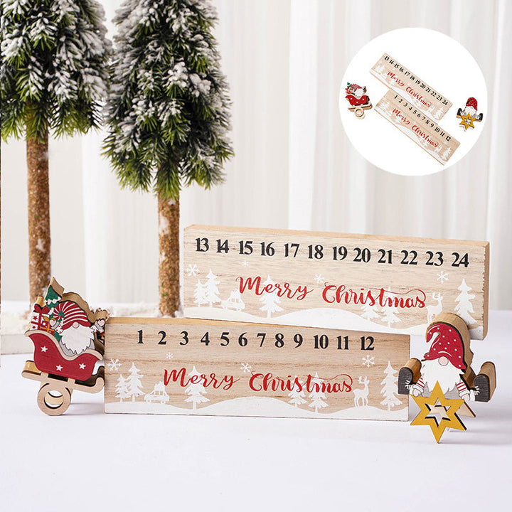 God jul Tre Mobil Santa Claus Kalender Ornament | Skanto