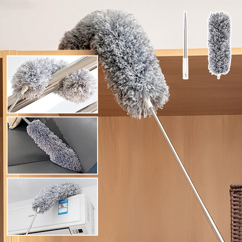 Skanto | Utvidbar vaskbar buet mikrofiber støvkost