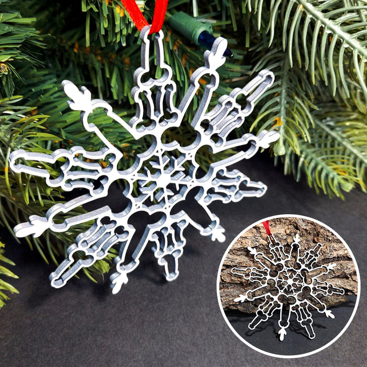 Skanto | Morsomme Snøfnugg Ornamenter