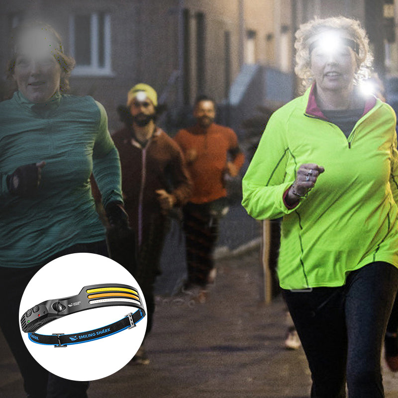 Skanto | Led USB Oppladbar Kraftig Hodelykt