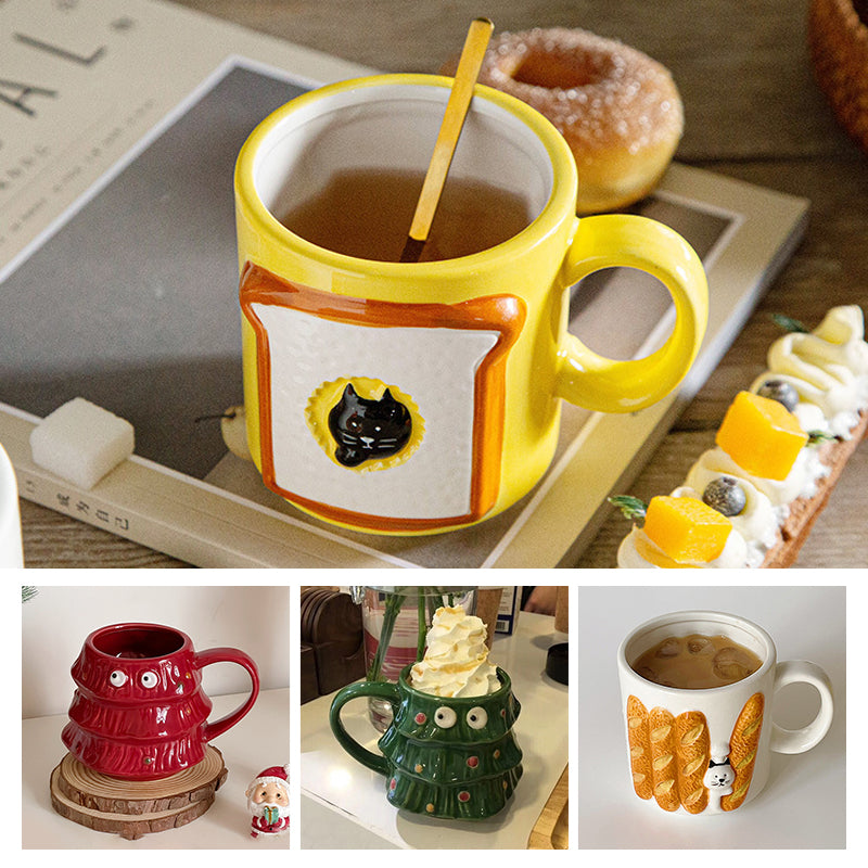 Kreativ Store Big Eyes Juletrad Mug | Skanto