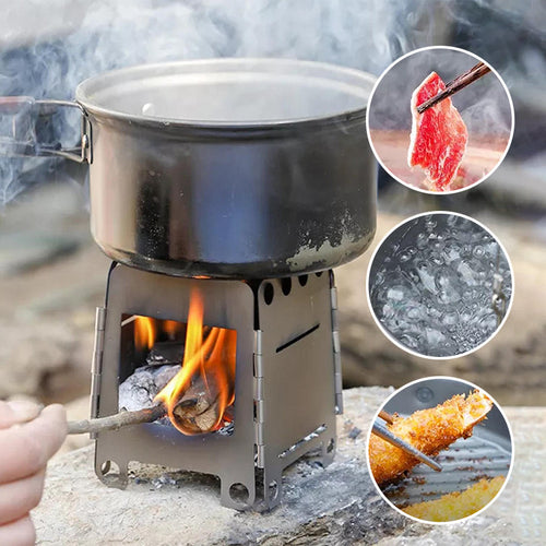 Bærbar BBQ Grill Sett | Skanto