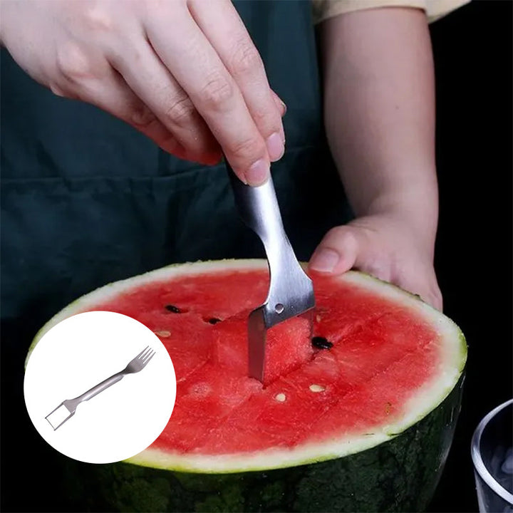 2-i-1 Vannmelon Gaffel Cutter | Skanto