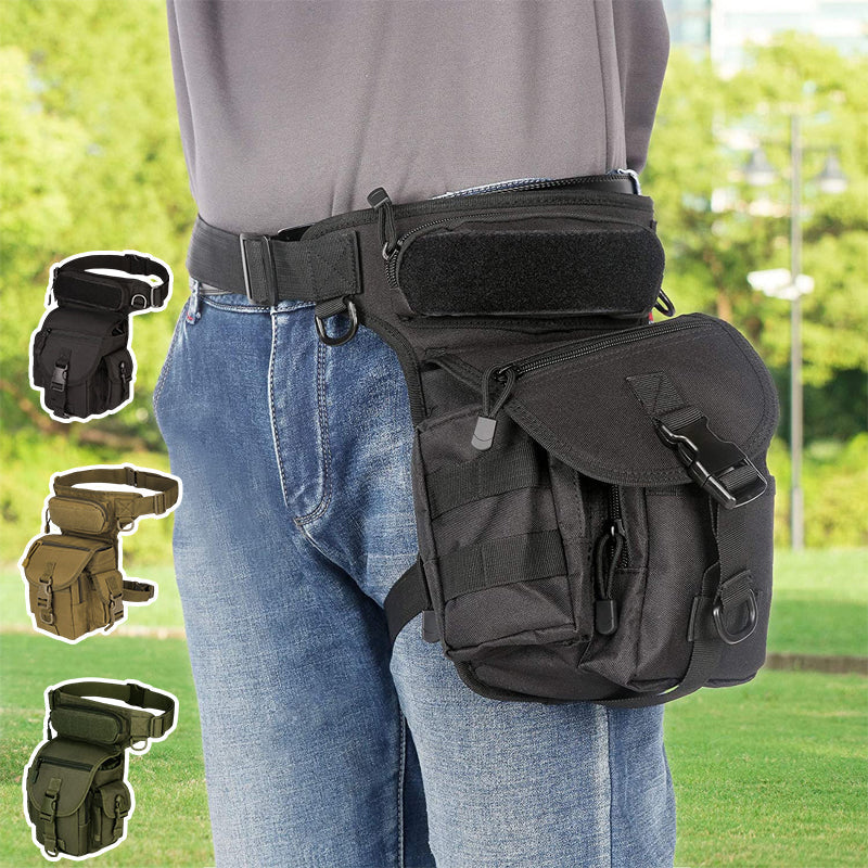 Skanto | Nylon Vanntett Menn Taktisk Livbånd Leg Travel Belt Bag