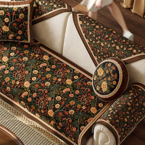 Hage Vintage Luksus Møbel Beskyttende Ikke-Sklisikker Sofa Dekken | Skanto