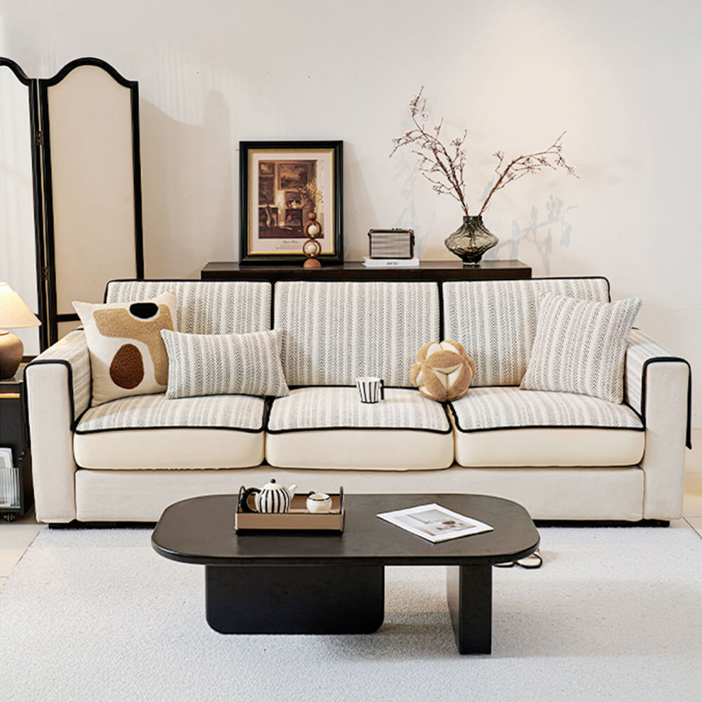 Klassisk Retro Stretch Chenille Sofa Dekke Full Beskyttelse | Skanto