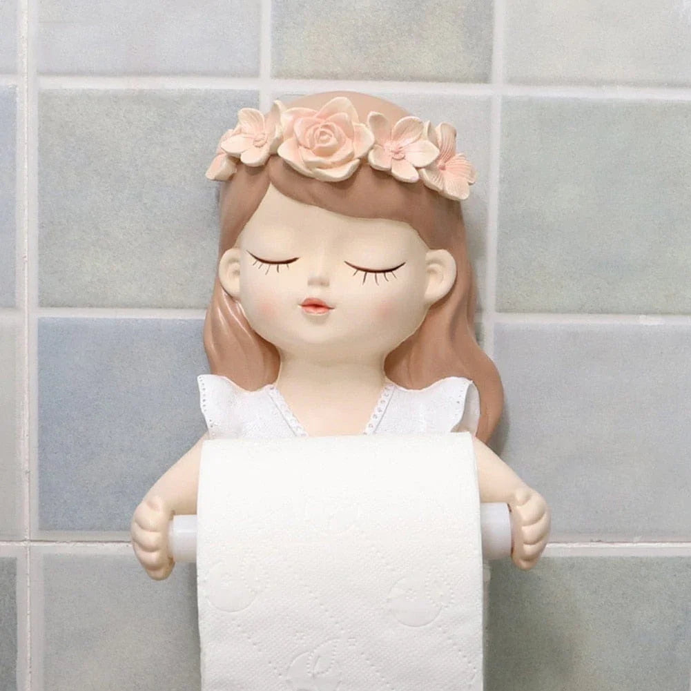 Fairy Tale Girl Toalettpapirholder Skanto