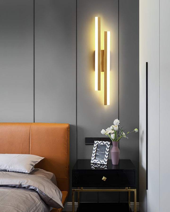 Skanto | NordicGlow – Strømlinjeformet LED Vegglampe for Moderne Rom