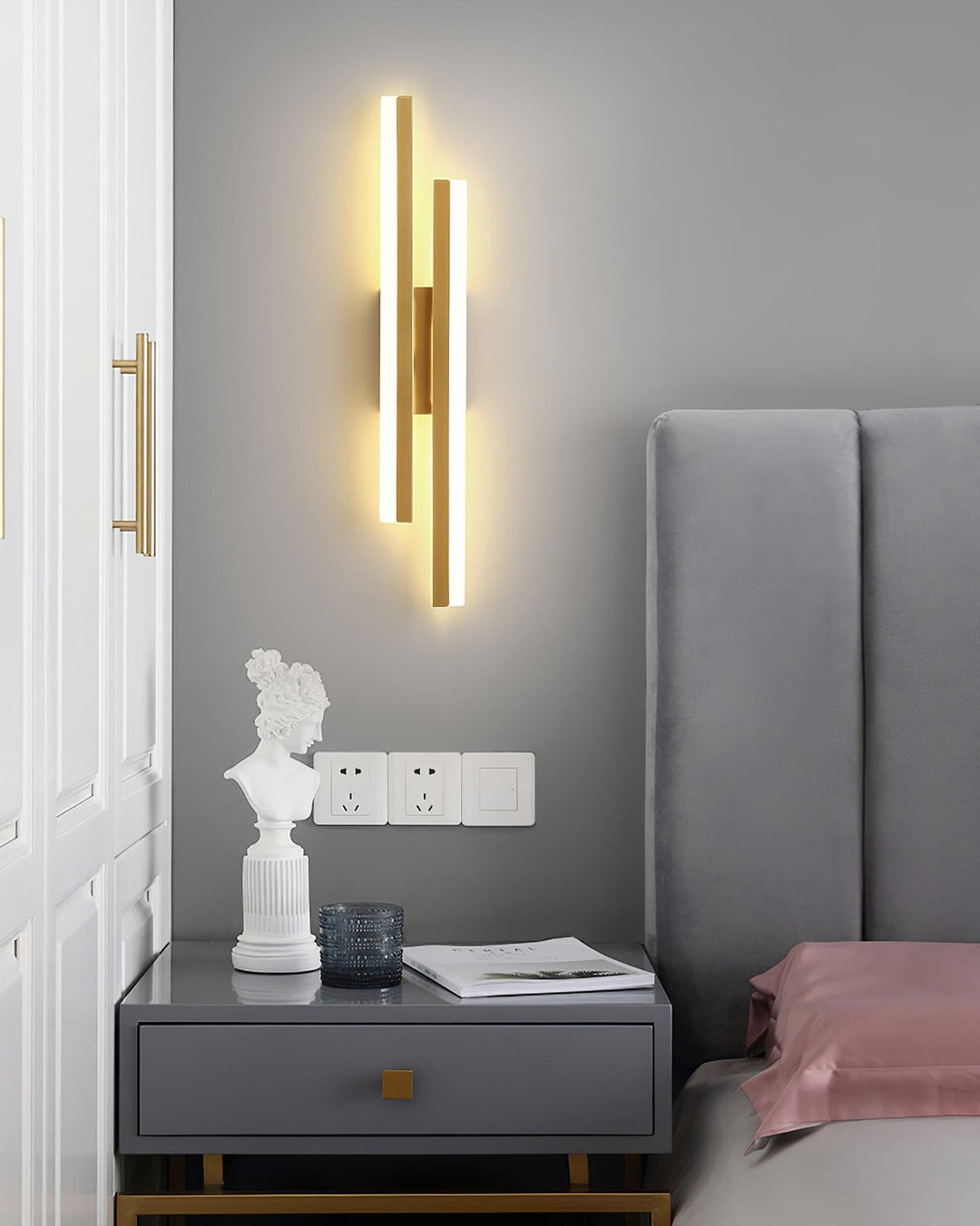 Skanto | NordicGlow – Strømlinjeformet LED Vegglampe for Moderne Rom