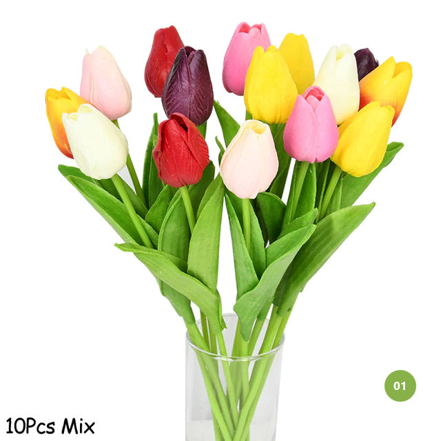 Skanto | Fashion Tulip Künstige Blumen For vedlikeholdsfri kreativ hjemmeinnredning Blomstermisjoner For stue spisestue Nordisk Hjemdekorasjon