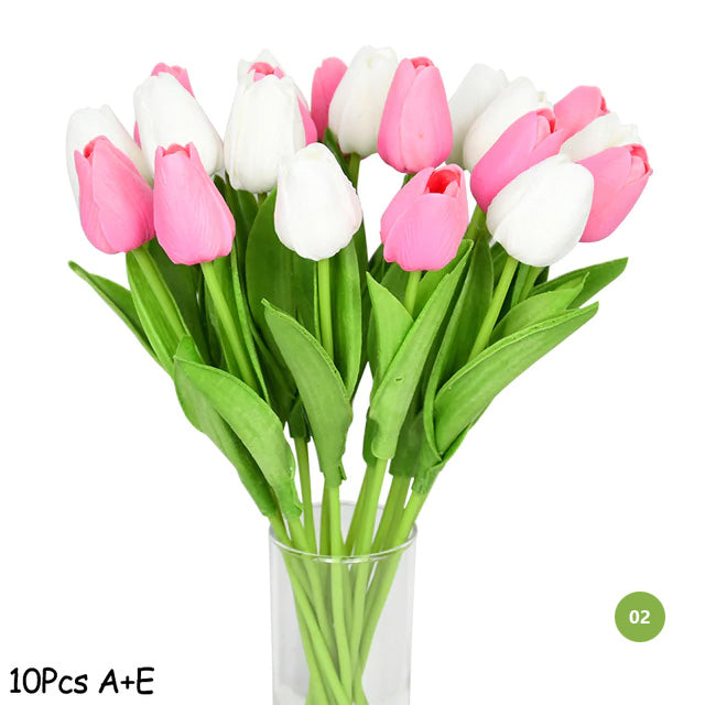 Skanto | Fashion Tulip Künstige Blumen For vedlikeholdsfri kreativ hjemmeinnredning Blomstermisjoner For stue spisestue Nordisk Hjemdekorasjon