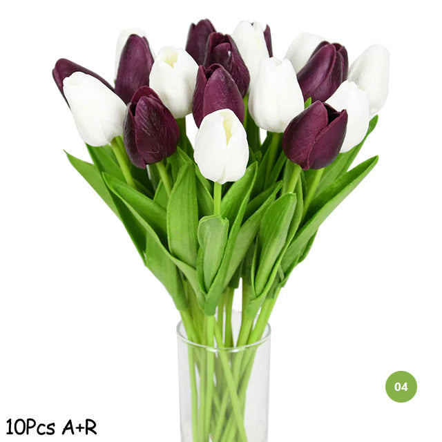 Skanto | Fashion Tulip Künstige Blumen For vedlikeholdsfri kreativ hjemmeinnredning Blomstermisjoner For stue spisestue Nordisk Hjemdekorasjon