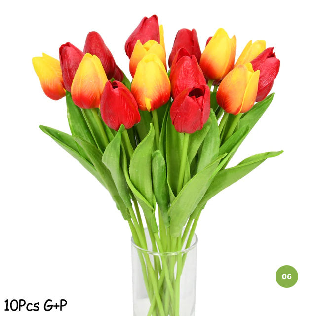 Skanto | Fashion Tulip Künstige Blumen For vedlikeholdsfri kreativ hjemmeinnredning Blomstermisjoner For stue spisestue Nordisk Hjemdekorasjon
