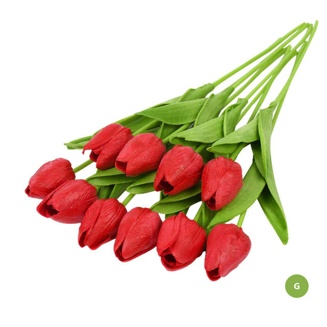Skanto | Fashion Tulip Künstige Blumen For vedlikeholdsfri kreativ hjemmeinnredning Blomstermisjoner For stue spisestue Nordisk Hjemdekorasjon
