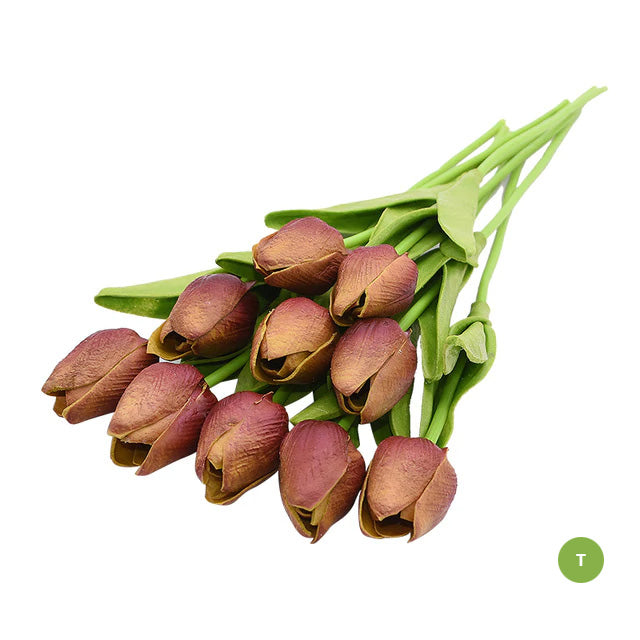 Skanto | Fashion Tulip Künstige Blumen For vedlikeholdsfri kreativ hjemmeinnredning Blomstermisjoner For stue spisestue Nordisk Hjemdekorasjon