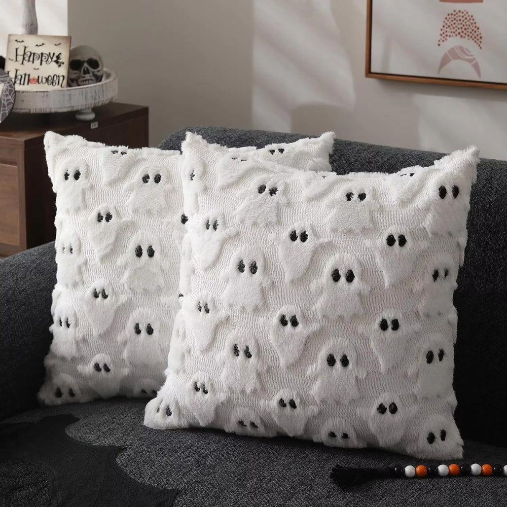 Skanto | Faux fleece Halloween gresskar putevar