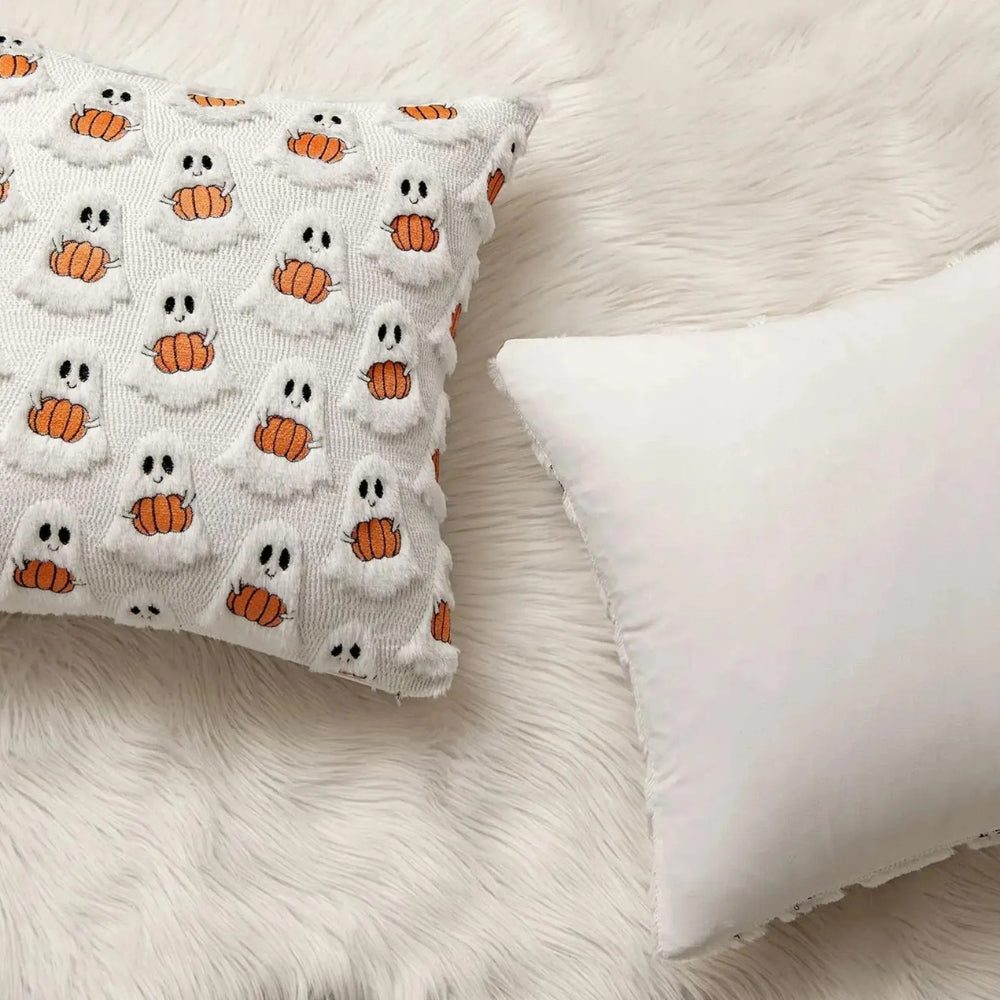 Skanto | Faux fleece Halloween gresskar putevar