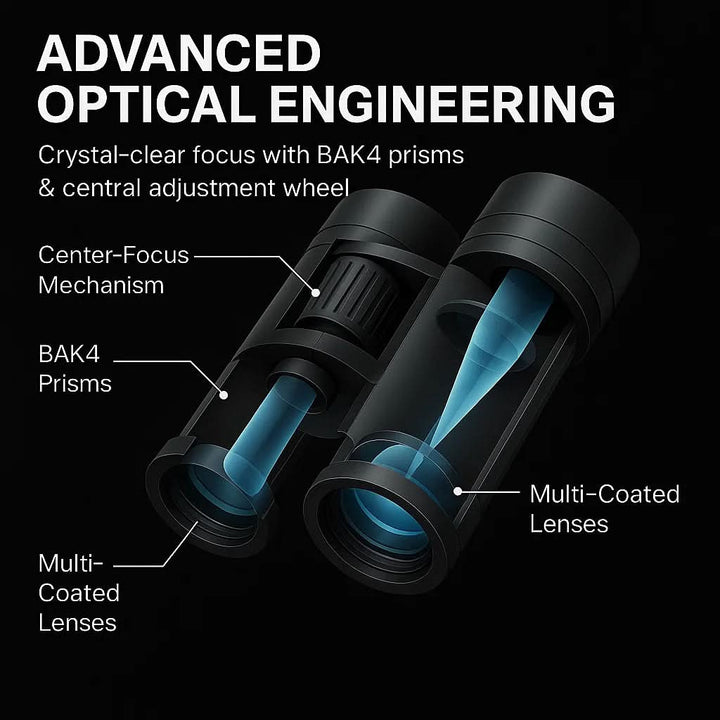 HD 40x22 Fernglas mit Großer Reichweite