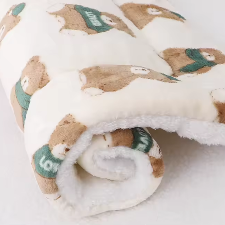 Vaskbar hundteppe mykt og sklisikkert ideelt for sofa seng og bil Skanto