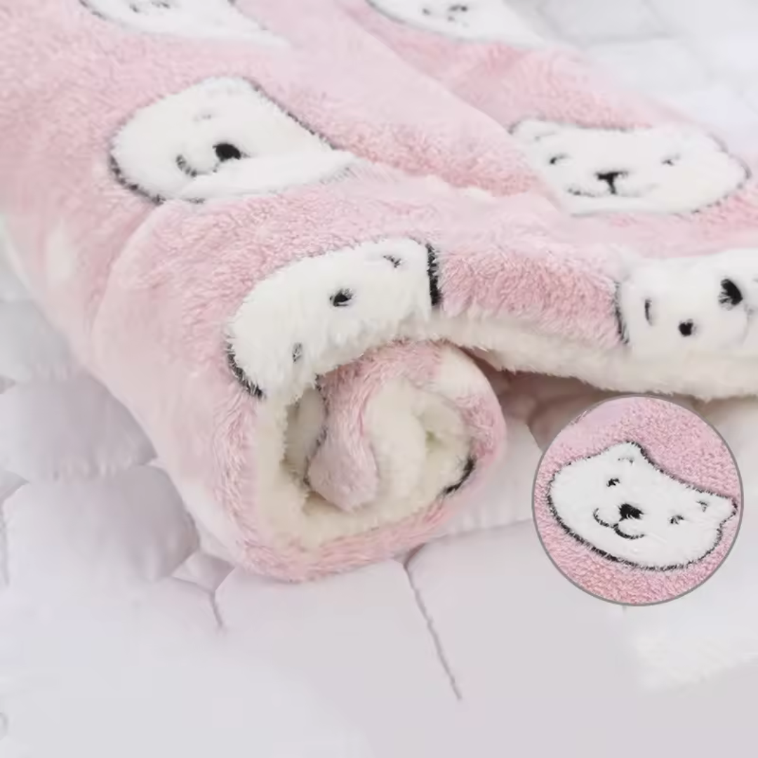 Vaskbar hundteppe mykt og sklisikkert ideelt for sofa seng og bil Skanto