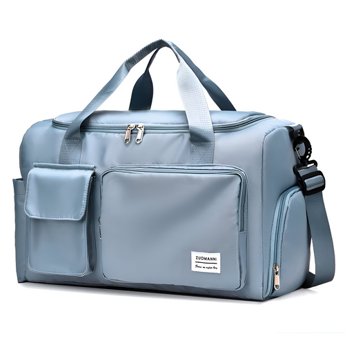 Wasserdichte Reisetasche mit Schuhfach – Leichte Wochenendtasche mit viel Staurum