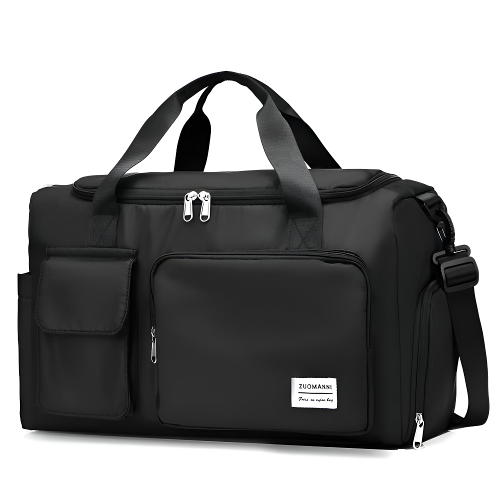 Wasserdichte Reisetasche mit Schuhfach – Leichte Wochenendtasche mit viel Staurum
