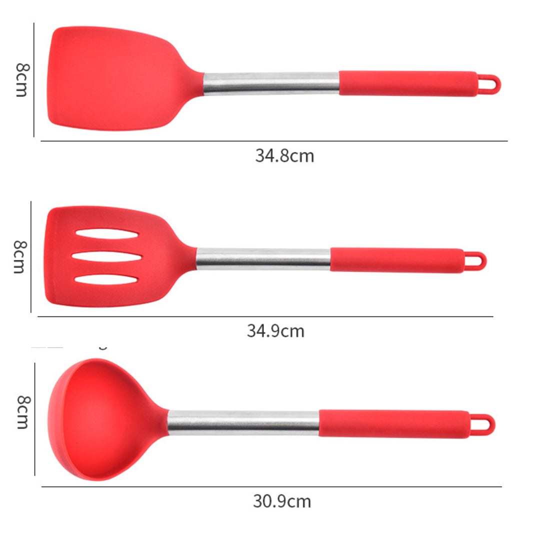 Skanto | FlexiChef Silikon Kjøkkenredskap Sett | 3stk