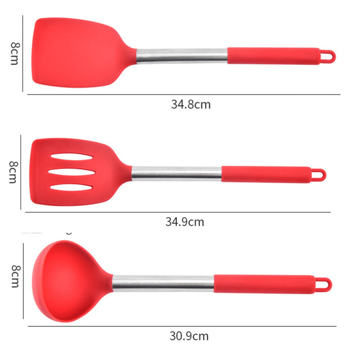 Skanto | FlexiChef Silikon Kjøkkenredskap Sett | 3stk