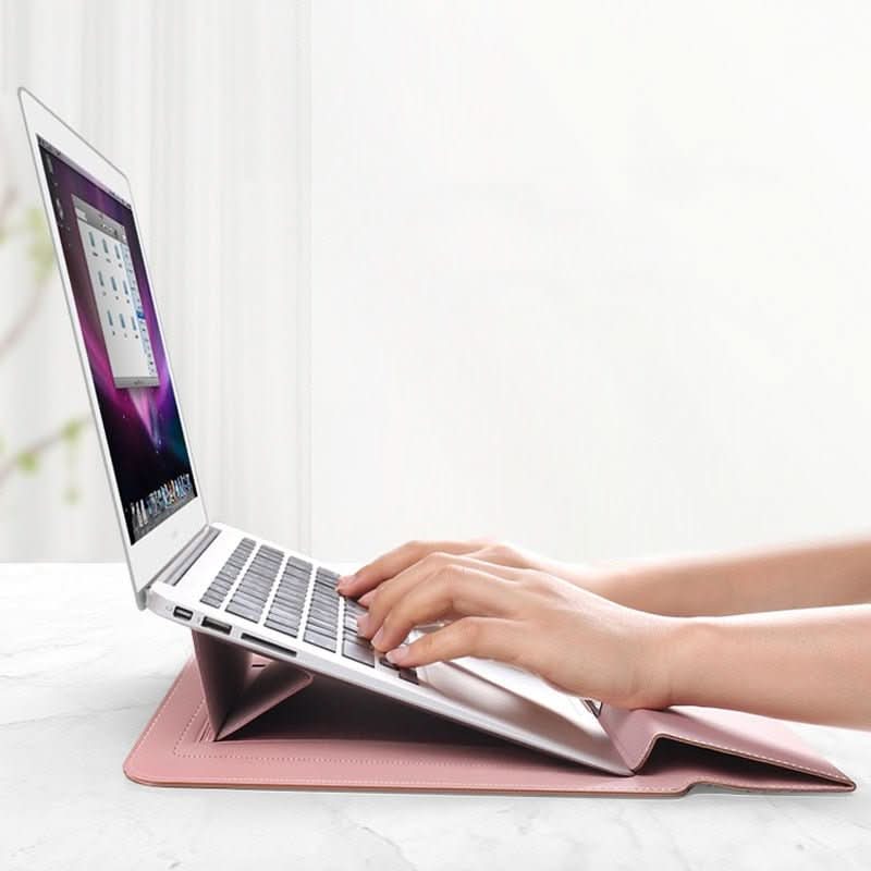 Skanto | Vanntett bæreveske for laptop med stativfunksjon og støtsikring