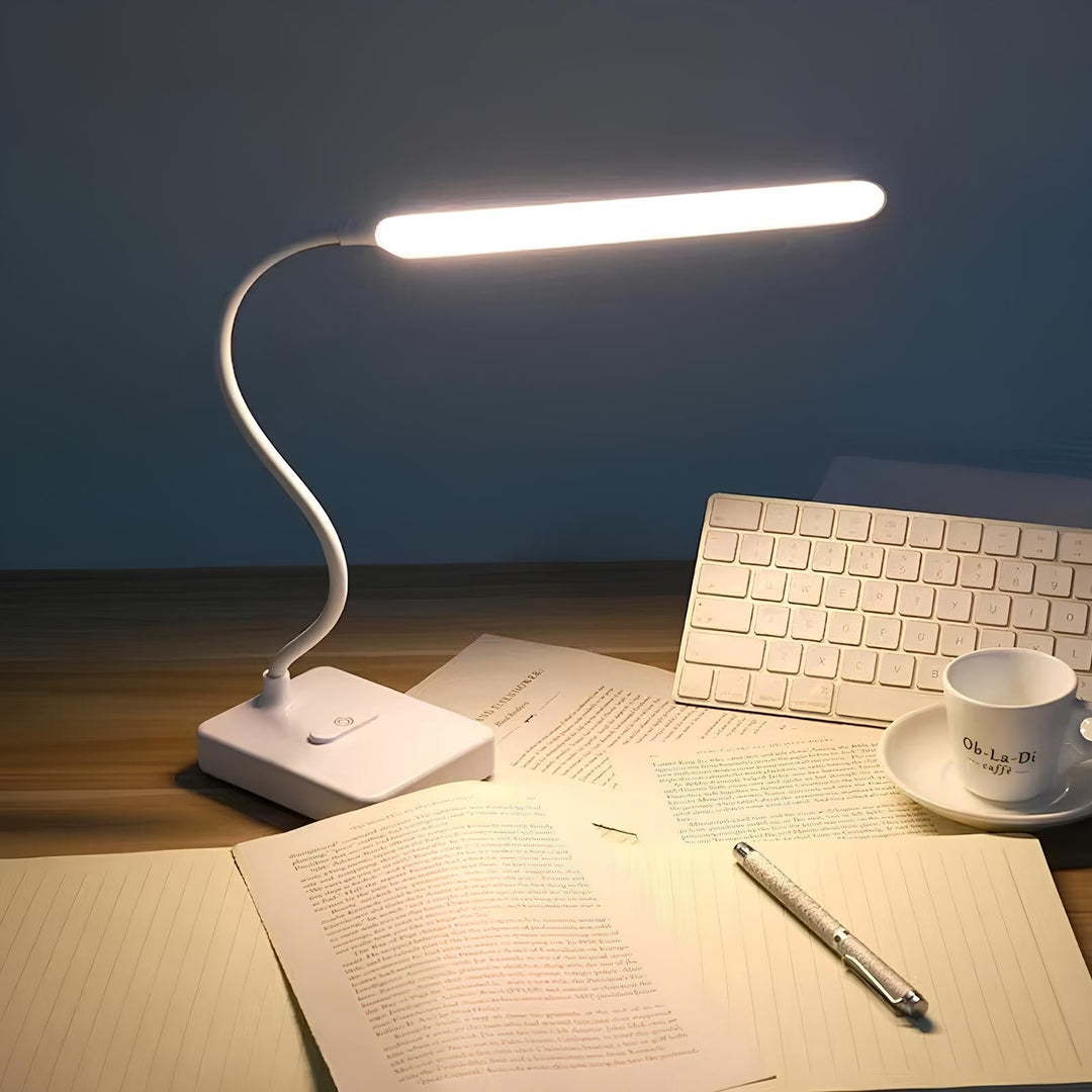 Fleksibel skrivebordlampe - LumoFlex | Skanto