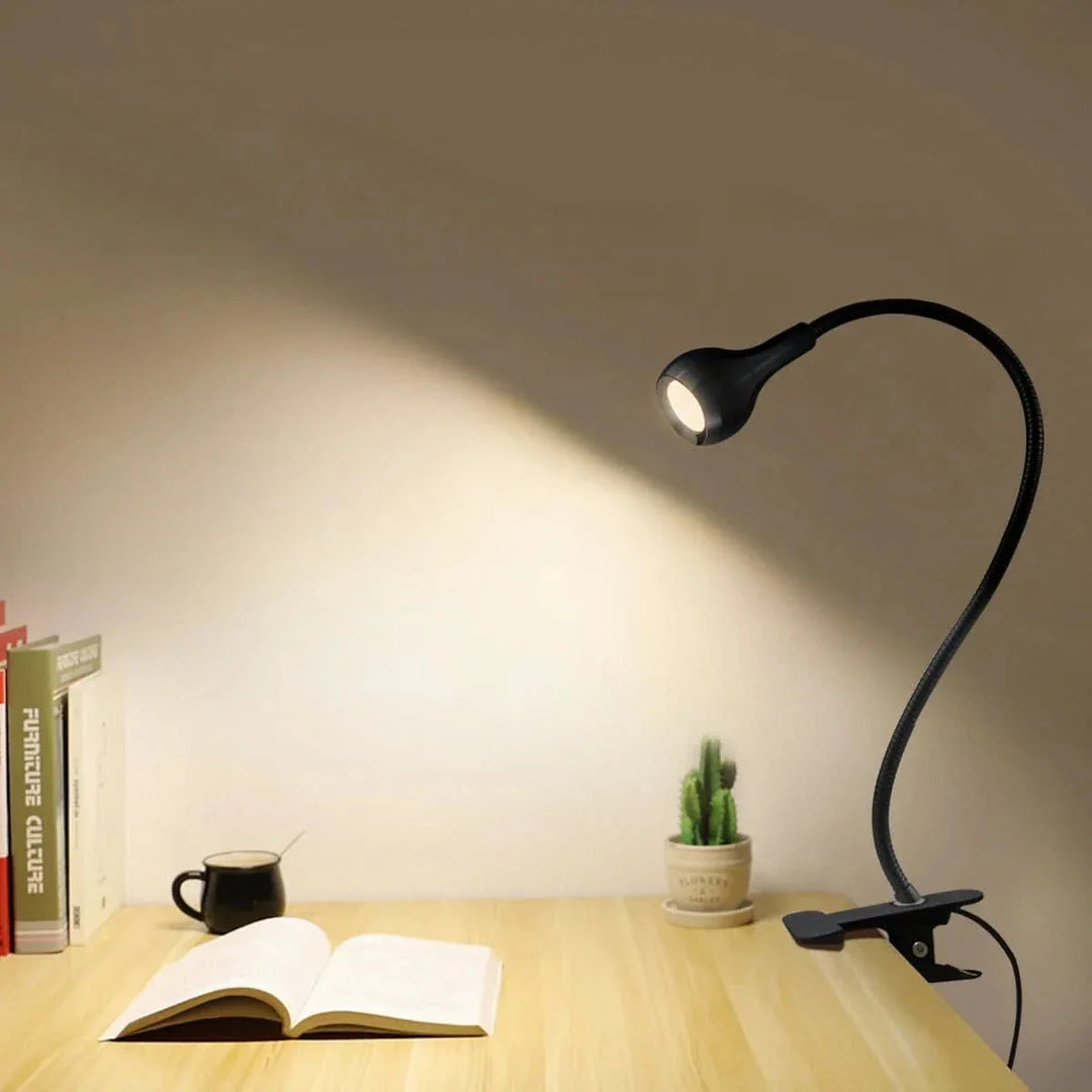 Skanto | USB LED Leselampe med Fleksibel Arm