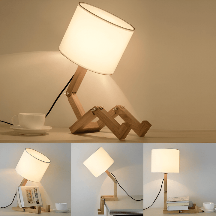 Skanto | Justerbar tre robotlampe for leselys og arbeidslys